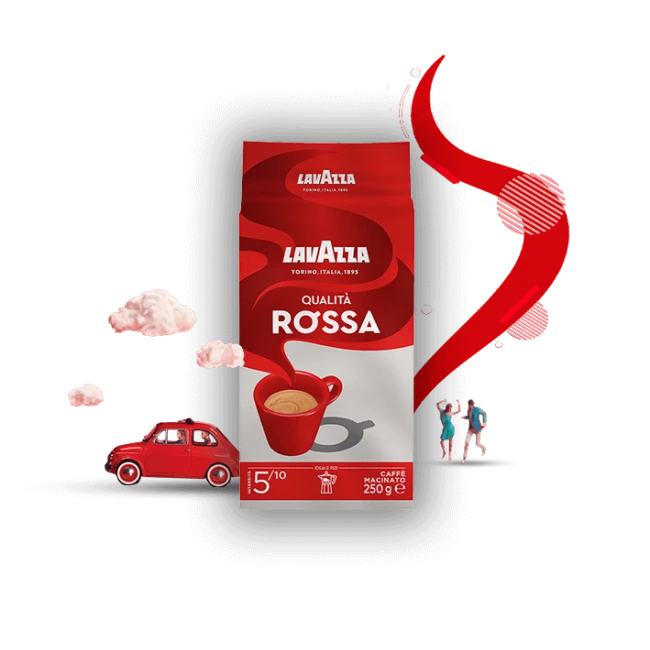 Cafea Lavazza Macinata Qualità Rossa 250g
